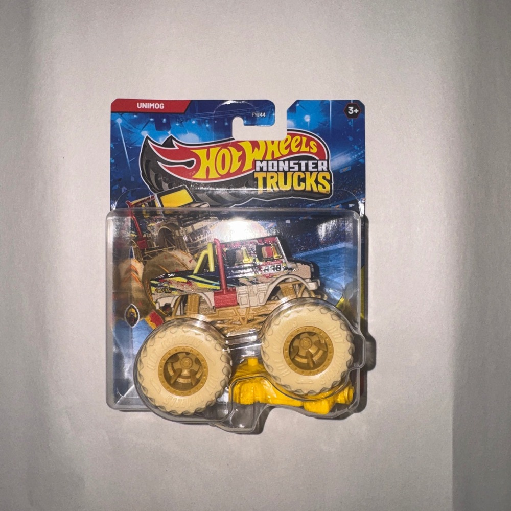 Hot Wheels Monster Trucks Unimog 1:64 Scale Die-Cast Off-Road SUV FYJ44 New 2024